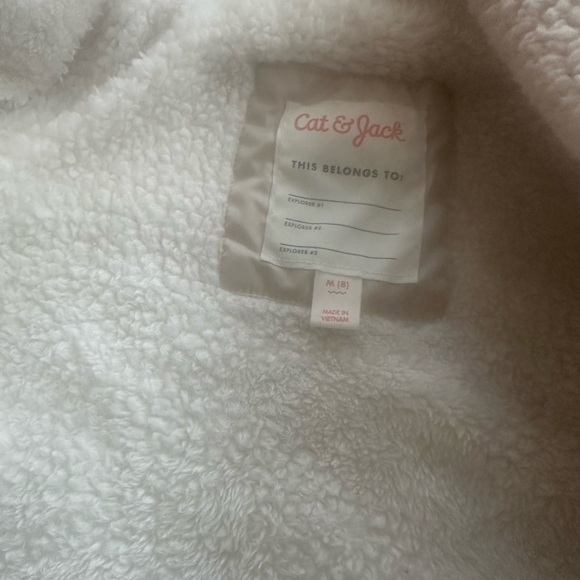 Cat & Jack pre owned girls Sherpa - Picture 3 of 4